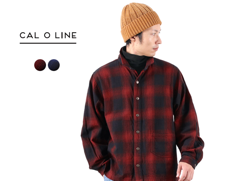 CAL O LINEのチェックアトリエスモック