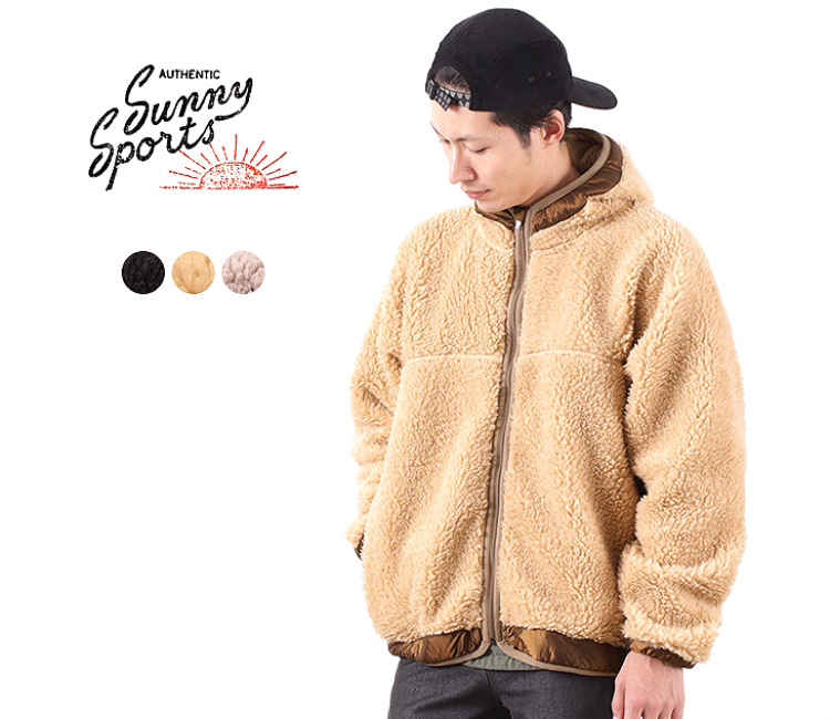 SUNNYSPORTSのレトロボアジャケット