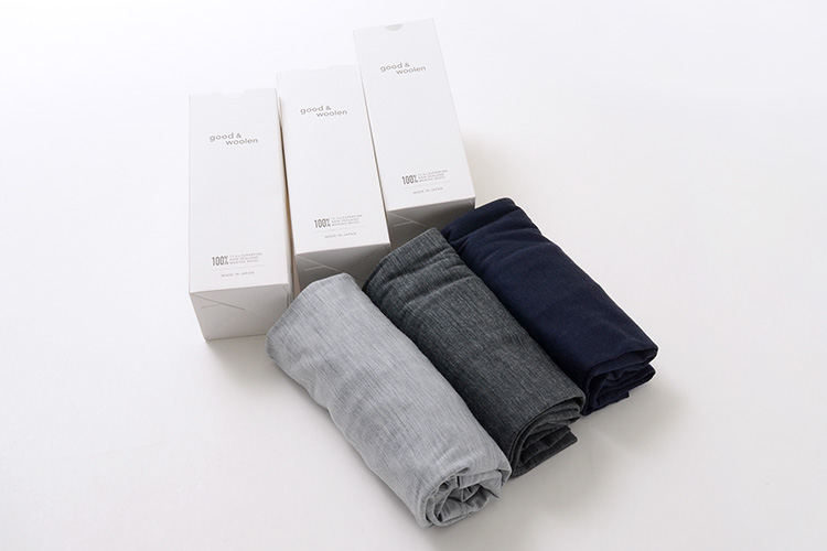 GOOD & WOOLEN(グッドアンドウーレン) スーパーファインメリノ ロングT