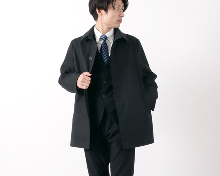 FRANCIS CAMPELLI BY MACKINTOSH RAINWEAR(マッキントッシュレインウェアー) シングル ブレステッド コート