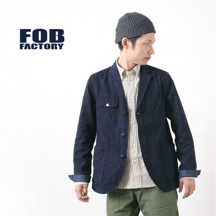 FOB FACTORY(FOBファクトリー) F2398 エンジニア デニム ジャケット