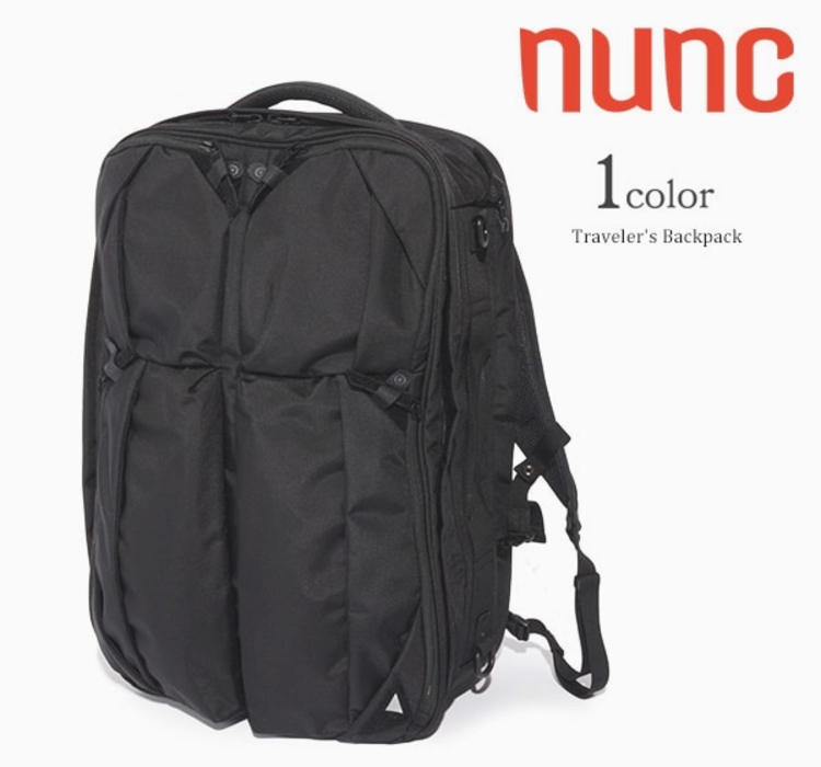 NUNCのトラベラーズバックパック