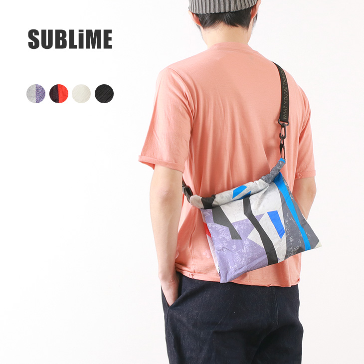 SUBLIME(サブライム)コーティングラップ バッグ