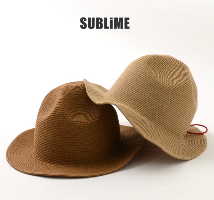 SUBLIMEのハット