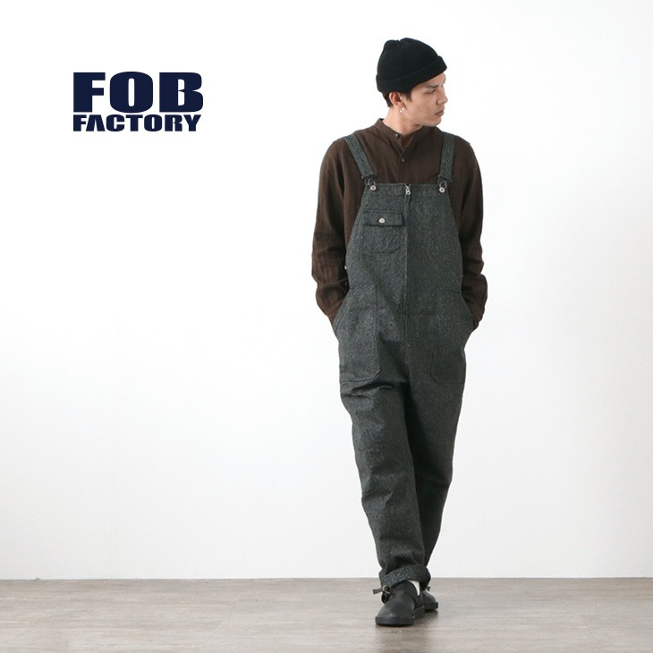 FOB FACTORY (FOBファクトリー) F0494 サージ オーバーオール